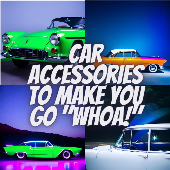 Level up your car game with these whimsical accessories